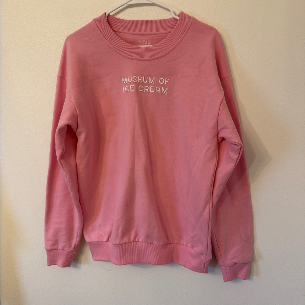 Pink Museum of Ice Cream Sweatshirt